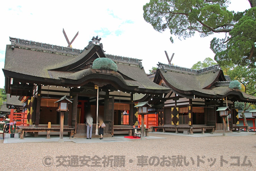住吉大社 第三宮・第四宮の様子