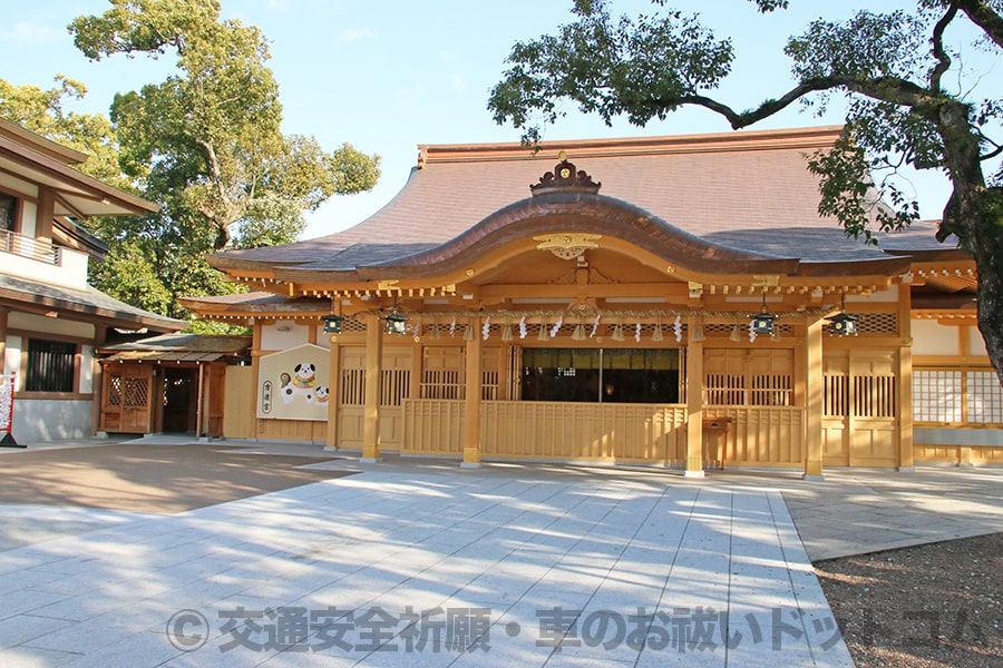 方違神社 拝殿・本殿の様子